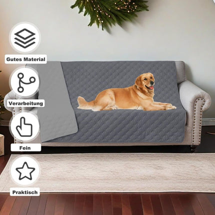 Waterproof Leakproof Double-Sided Dog Blanket Furniture Protector for Pets, 170x200cm.
