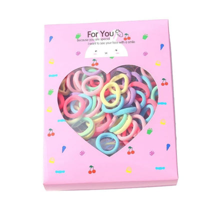 844-Piece Hair Accessories Set with Colorful Clips and Scrunchies for Girls, Perfect for All Occasions.
