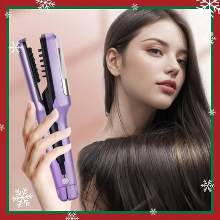 Rechargeable Split End Trimmer Portable Hair Trimmer for Travel Easy to Use, Black.