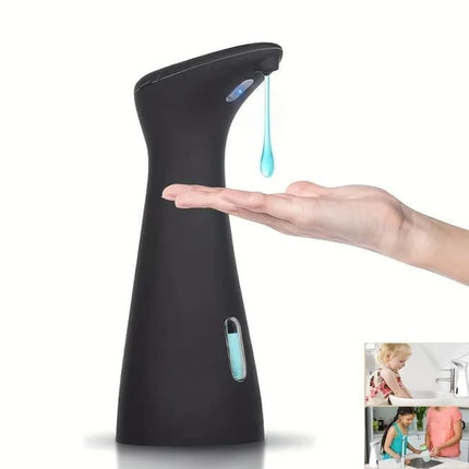 Automatic Touchless Soap Dispenser for Liquid Soap, Black.