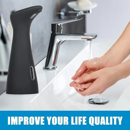Automatic Touchless Soap Dispenser for Liquid Soap, Black.