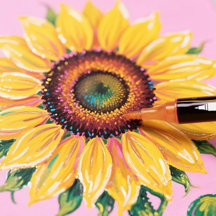 72-Pack Washable Double-Ended Watercolor Pens for Creative Painting, with 144 Tips.