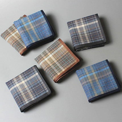 6-pack men's reusable cotton nose pads, 40×40 cm.