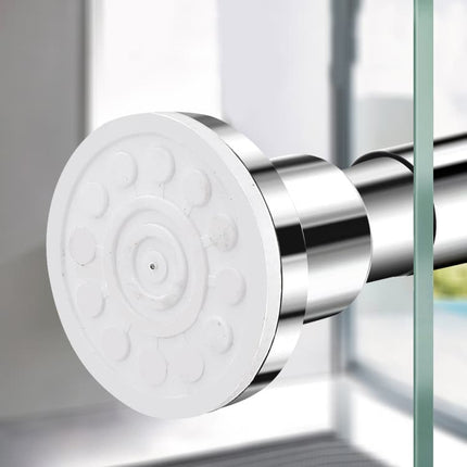 Telescopic Curtain Rod Extendable Cabinet Rod Stainless Steel, 47-132CM.