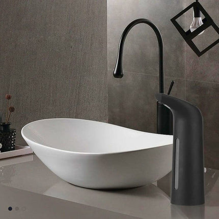 Touchless Automatic Liquid Soap Dispenser 400ml, Brown.