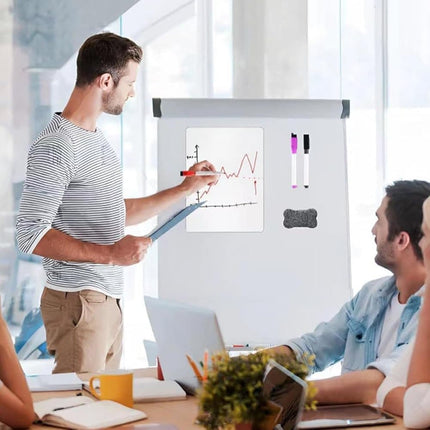 Magnetic Whiteboard A3 for Refrigerator, White.