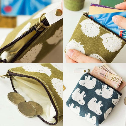 8-Pack Mini Makeup Bags with Zipper for Travel Storage, 8-Pack.