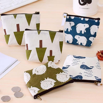 8-Pack Mini Makeup Bags with Zipper for Travel Storage, 8-Pack.