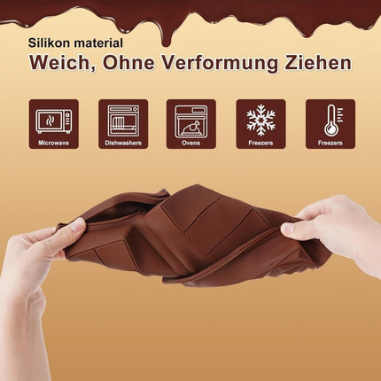 3-in-1 Chocolate Mold, Silicone BPA-Free, for Dubai.