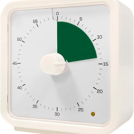 60 Minute Visual Timer for Kids Learning Classrooms Meetings, Adjustable Volume with Magnet, Dark Green.
