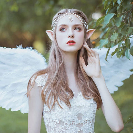 Halloween Elf Ears 9-Pack, One Size, Compatible with Costumes.