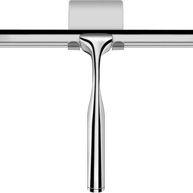 Bathroom Scraper with Wall Hook for Shower Door Kitchen Windows and Car Glass, 1 Pack.
