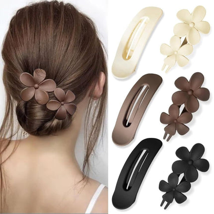 6-Pack Large Hair Clips, 11 cm, Anti-Slip Strong Grip for Daily Use.