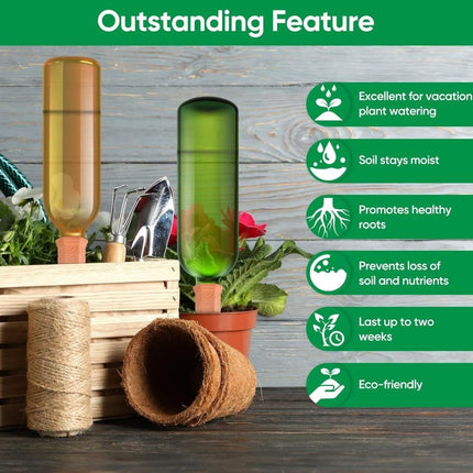 8pcs Clay Cones Watering Cones Plant Water Dispenser, 8cm.