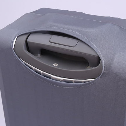 Elastic Scratch Resistant Travel Luggage Cover for Suitcase, with Gray Protective Cover, compatible with Travel Trolley Case, S (18-20 inch).