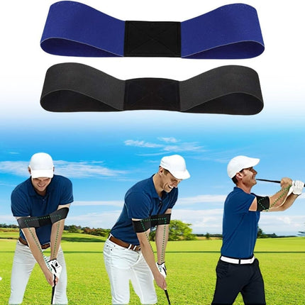 2pcs Golf Swing Training Bracelet for Posture Correction, Compatible with Golf Training Aids.