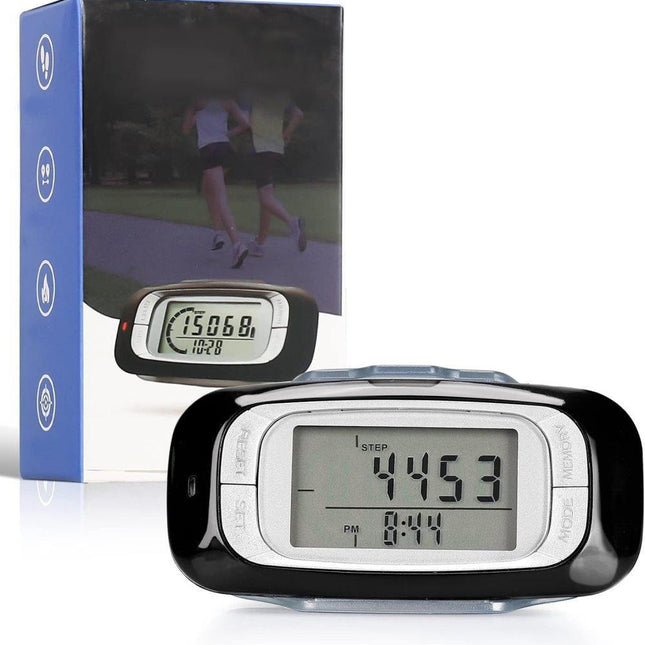3D Sensor Pedometer, Multifunctional Step Counter for Daily Exercise and Health Tracking.