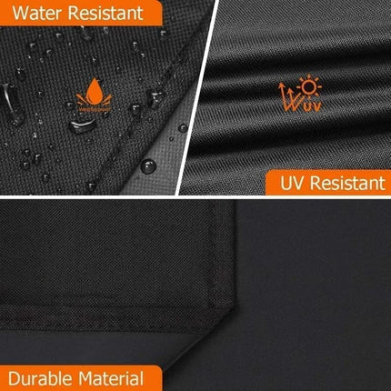 Waterproof BBQ Cover Oxford UV Protection, 145 x 61 x 117cm, for Garden Barbecue.