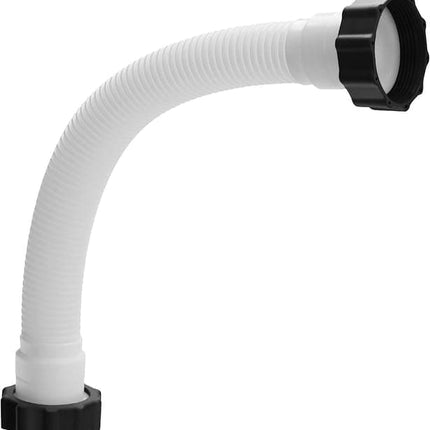 2-Pack Pool Sand Filter Pump Hoses, 15.8 Inch, Replacement for Above-Ground Pool Brine Filter Pumps.