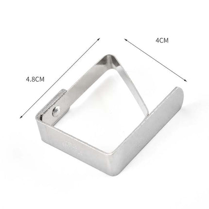 8 Picnic Table Cloth Clips, Elegant Solution for Table Setting, 8-pack.