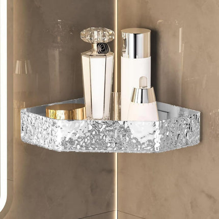Hanging Shower Storage Shelf for Shampoo Soap and Bottles, No Drilling Bathroom Organizer.