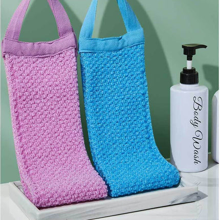 Exfoliating Body Scrub & Back Scrub for Shower, Deep Cleansing, Easy Assembly, Smooth Washing.