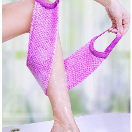 Exfoliating Body Scrub & Back Scrub for Shower, Deep Cleansing, Easy Assembly, Smooth Washing.