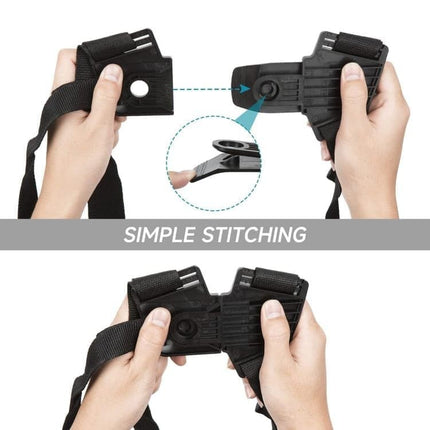Adjustable Nylon Trimmer Strap, Compatible with Grass Trimmer and Leaf Blower, Black.