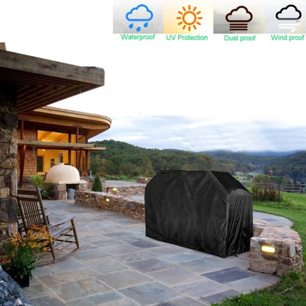 Heavy Duty Grill Cover 210D Oxford Waterproof UV Protection, 145x61x117 cm.