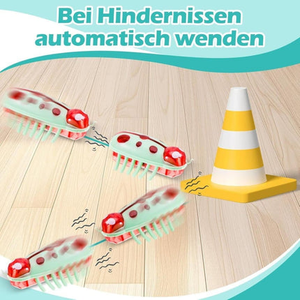 7-Piece Interactive Pet Toy for Cats and Dogs, Mini Beetle Electric Toy, Compatible with Small Pets, 4 Inches.