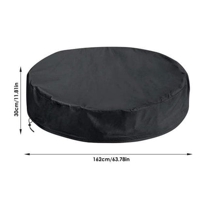 1 Round Pool Cover, 162x30cm, for Children, Sandbox & Toys Protection, Sun Protection, Dog Pool Cover.