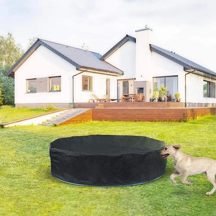 1 Round Pool Cover, 162x30cm, for Children, Sandbox & Toys Protection, Sun Protection, Dog Pool Cover.