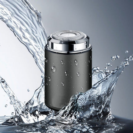 Braun Compatible Electric Shaver Mini for Men, Travel and Everyday Use, Gold.