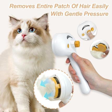 Pet Brush for Dogs and Cats, 20x11.5x8 cm, Effective Pressure Brush for Pet Fur Care.