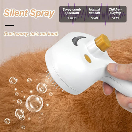 Pet Brush for Dogs and Cats, 20x11.5x8 cm, Effective Pressure Brush for Pet Fur Care.