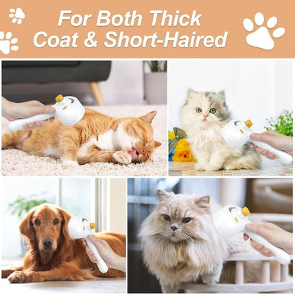 Pet Brush for Dogs and Cats, 20x11.5x8 cm, Effective Pressure Brush for Pet Fur Care.