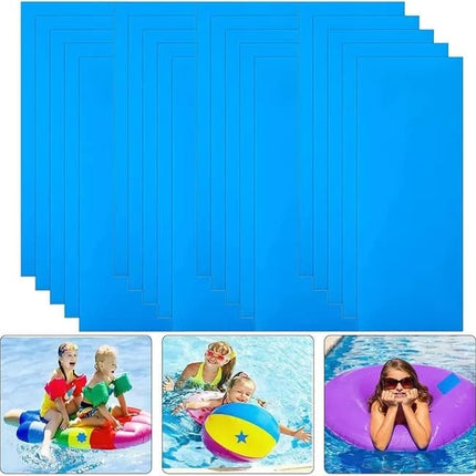 20 pcs PVC Pool Repair Kit, Self-Adhesive Waterproof Patches for Pools and Inflatables.