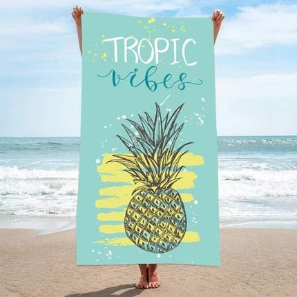 XXL Microfiber Beach Towel, Quick-Drying Lightweight Bath Towel for Beach, 70x140 cm.