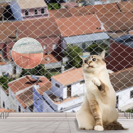 Cat protection net 1 pack, balcony and window safety net for cats, with Oral-B compatibility, 10X3M.