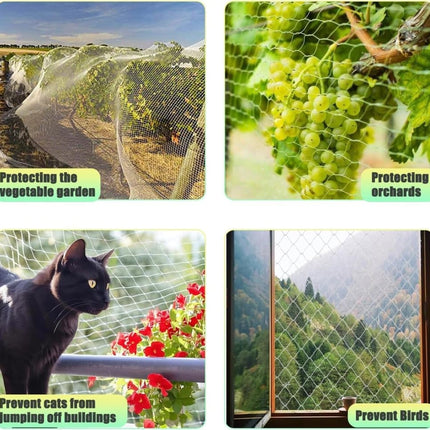 Cat protection net 1 pack, balcony and window safety net for cats, with Oral-B compatibility, 10X3M.