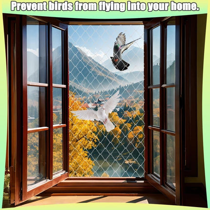 Cat protection net 1 pack, balcony and window safety net for cats, with Oral-B compatibility, 10X3M.