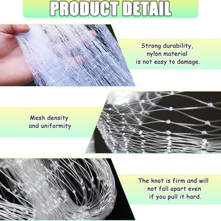 Cat protection net 1 pack, balcony and window safety net for cats, with Oral-B compatibility, 10X3M.