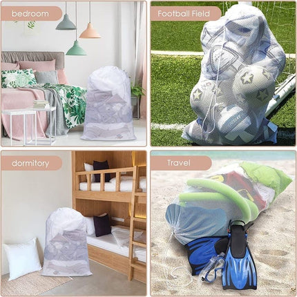 Large Laundry Bag 1-Pack, 60x90 cm, White.