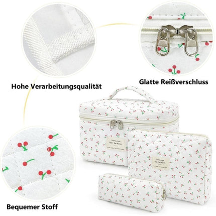 3-Pack Large Toiletry Bag, Size B.