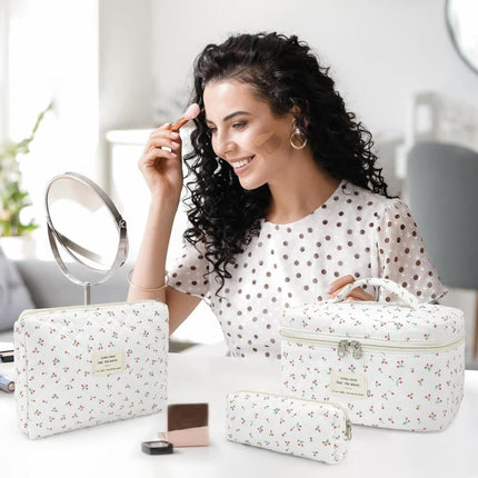 3-Pack Large Toiletry Bag, Size B.