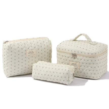 3-Pack Travel Toiletry Bag for Cosmetics and Toiletries Organizer.
