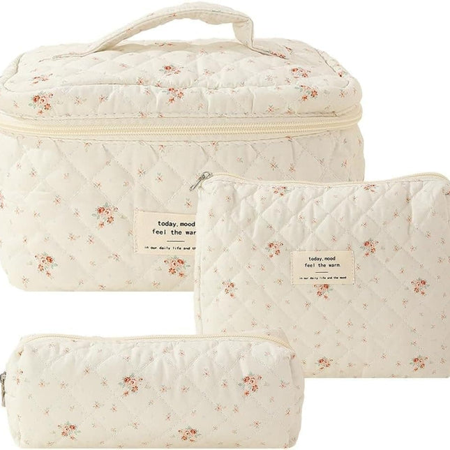 3-Pack Large Toiletry Bag, D.