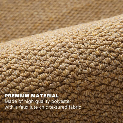 60x90cm Jute Doormat for Indoor and Outdoor Use Non-Slip Dust-Resistant Quick-Absorbing Welcome Mat, 40x60cm, Brown.