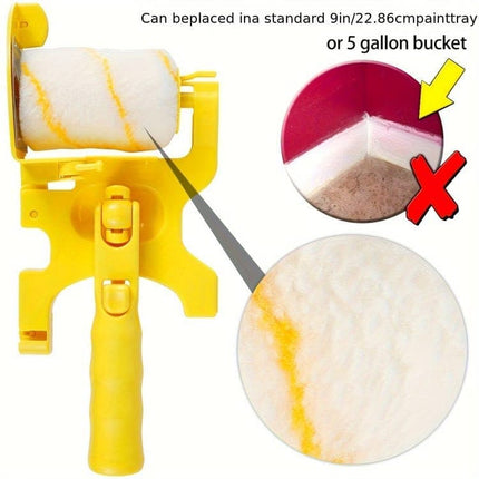 1 Set Paint Roller Set for Indoor Walls, Perfect for Precise Painting of Corners and Edges.