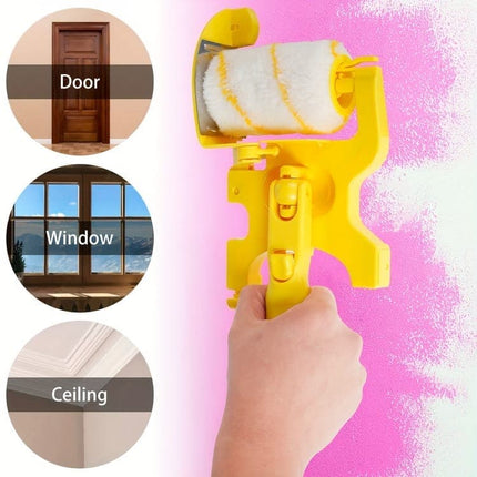 1 Set Paint Roller Set for Indoor Walls, Perfect for Precise Painting of Corners and Edges.
